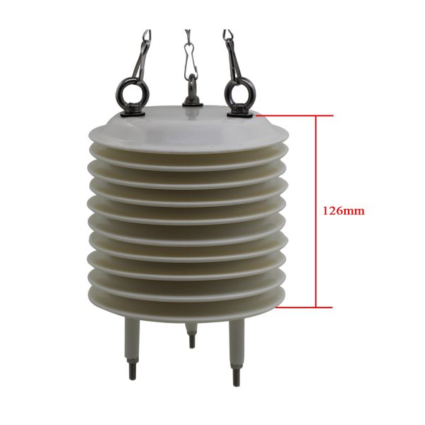Humidity solar radiation shield weather 138mm multi plate radiation shield for meteo weather station center outdoor - Image 4