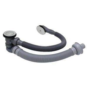 küvet gideri için ayakla çalışan valf banyo gideri küvet drenaj seti süzgeçleri tıkacı tromplemi sifon küvet sifonu
