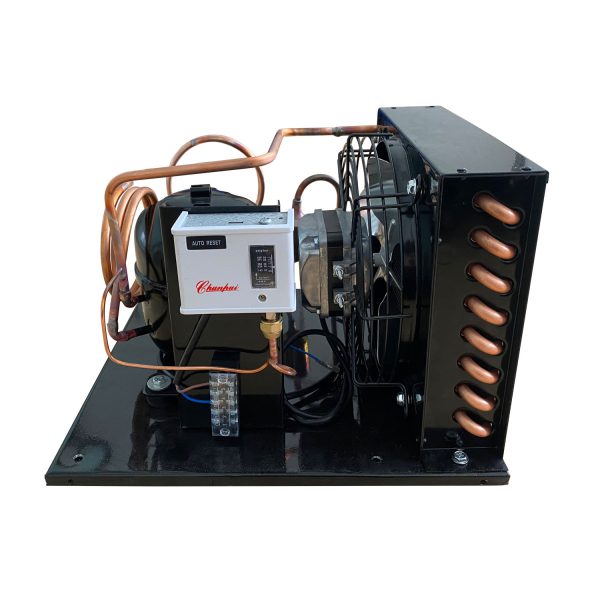 groupe de condensation frigorifique pour chambre froide unité de refrigeration refroidisseurs évaporatifs groupe froid condensation à air monobloc congelateur industriel adiabatique – Image 5