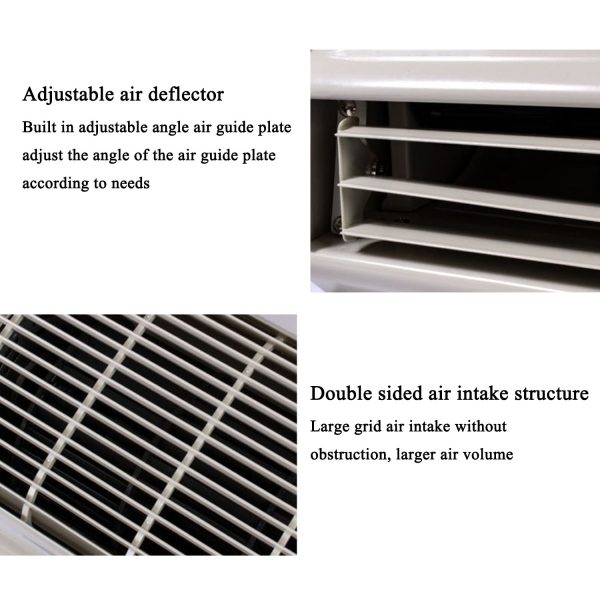 rideau d'air chaud commercial pour supermarchÃ© magasin rideau anti mouche rideau de porte exterieur rideau thermique chaud et froid rideau d'air sans chauffage rideau air froid rideaux d'air chaud industriel – Image 5