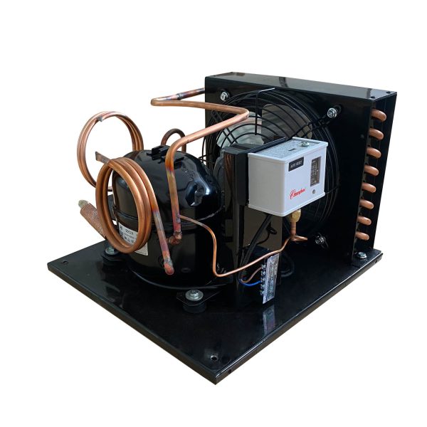 groupe de condensation frigorifique pour chambre froide unité de refrigeration refroidisseurs évaporatifs groupe froid condensation à air monobloc congelateur industriel adiabatique