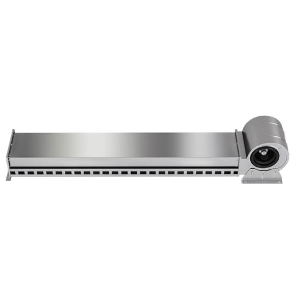 Commercial air curtains for cold rooms, supermarkets and shopping centers - stainless steel