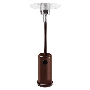 Chauffage extérieur gaz propane parasol chauffant infrarouge portatif professionnel pour terrasse patio jardin foyer extérieur pyramide appareil mobile avec flamme pare étincelles