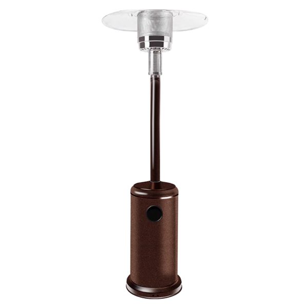 Chauffage extérieur gaz propane parasol chauffant infrarouge portatif professionnel pour terrasse patio jardin foyer extérieur pyramide appareil mobile avec flamme pare étincelles