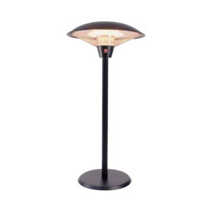 Propane Umbrella Patio Heater for Outdoor Garden Decks Backyard Decks Commercial Stainless Steel LP Gas Heater with Radiant Heat Infrared Height Adjustable Standing Reflector Shield Replacement Parts Burner