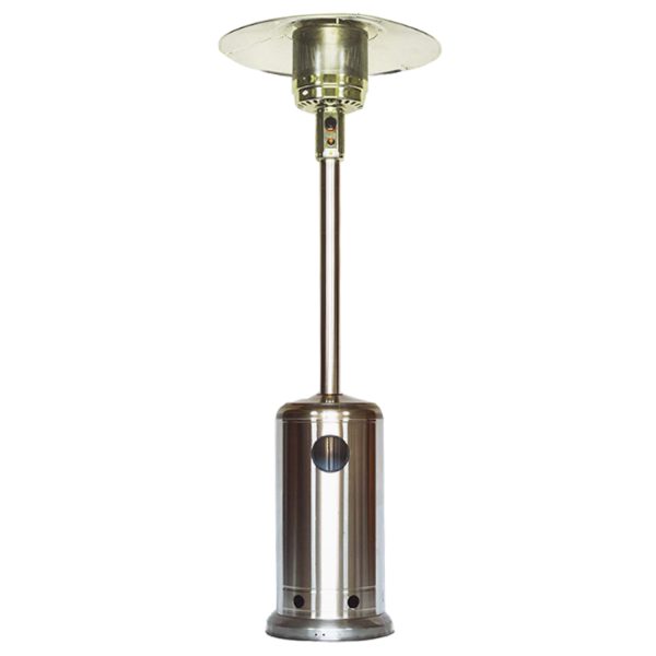 Chauffage extérieur gaz propane parasol chauffant infrarouge portatif professionnel pour terrasse patio jardin foyer extérieur pyramide appareil mobile avec flamme pare étincelles – Image 7