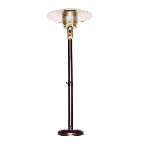 Chauffage extérieur gaz propane parasol chauffant infrarouge portatif professionnel pour terrasse patio jardin foyer extérieur pyramide appareil mobile avec flamme pare étincelles – Image 8