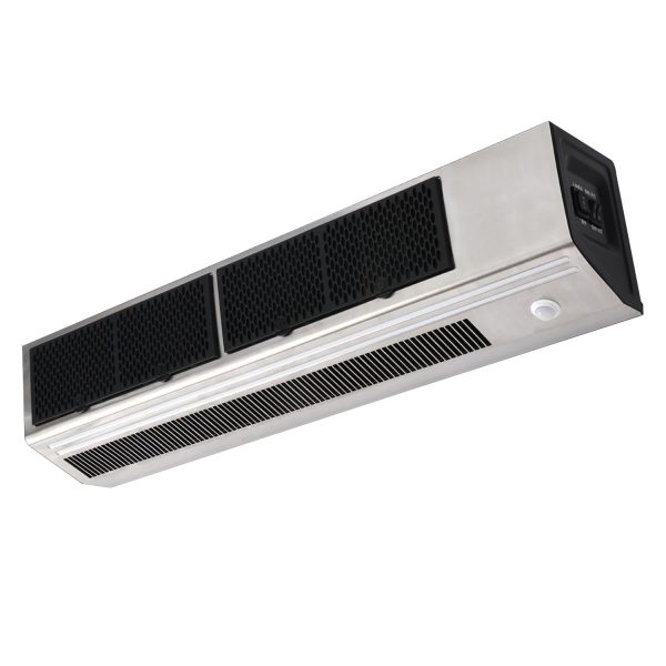 Commercial air curtains for elevators, supermarkets and shopping malls Air curtains above doors