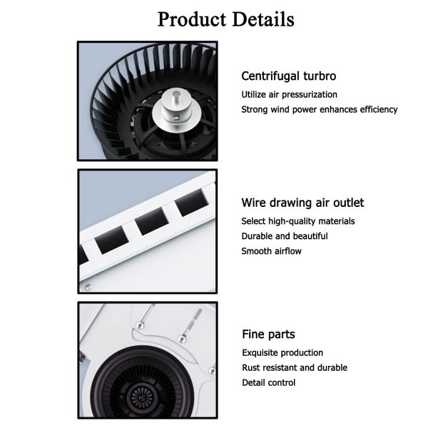 Commercial air curtains for cold rooms, supermarkets and shopping centers - Centrifugal turbine air curtains