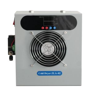 Small Refrigerated Air Dryer for Compressor Compressed Air Dryer System Industrial Dehumidifier for Air Compressor High Pressure Desiccant Drying Machine Rotary Inline Filter Refrigerant Desiccant Water Separator