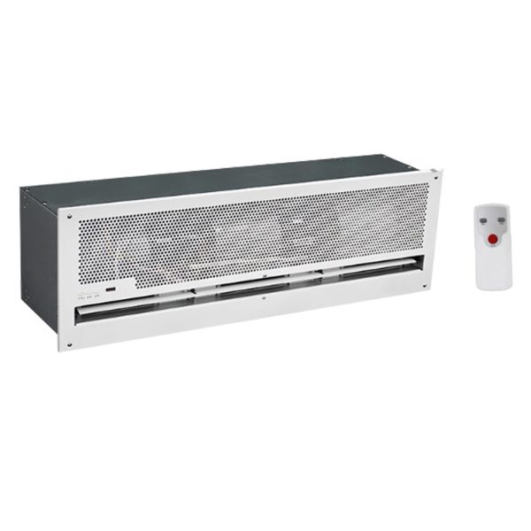 Embedded Heating and Cooling Air Curtain Built-in Supermarket Commercial Air Curtains Shopping Mall Industrial Air Curtains Door Fans High Power PVC Air Curtain Blowers For Drive-In Windows Doors Blowers Commercial Indoor Air Curtains Heated Rear Curve Centrifugal Exhaust Ceiling Small Ducts Flying Drive-In Outdoor Residential Entrances HVAC Manufacturer Supplier Air Velocity Airflow Installation Installation Working Principle Sensors Remote Controls Maintenance Screens For Restaurants