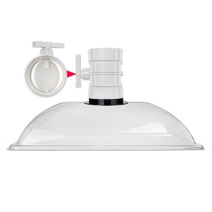 Industrial DIY Welding Fume Extractor with Laser Extraction, Duckbill Nozzle, Plastic Exhaust Hood for Soldering Table