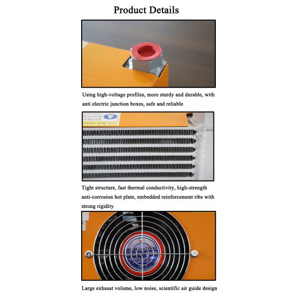Hydraulic Oil Cooler with Fan for Mini Excavator Air Cooled