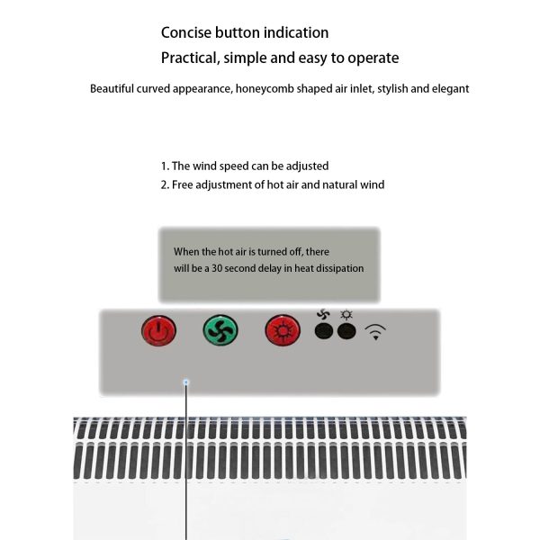 Heated and Cooled Residential Commercial Industrial Air Curtain High Power PVC Blower for Door Drive Thru Window Over Door Indoor Outdoor Backward Curved Centrifugal with Sensor Remote Control Mounted Installation Maintenance Screen