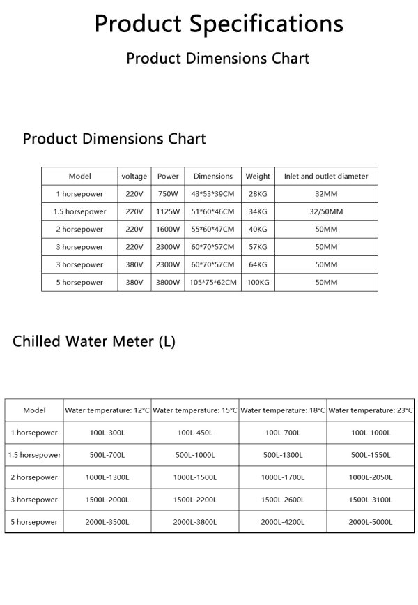 Industrial Aquarium Chiller, Commercial Refrigeration
