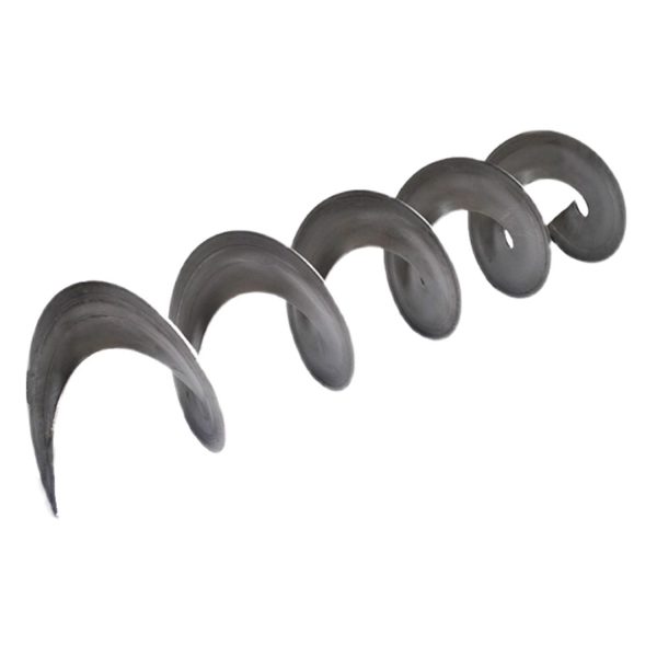 Carbon steel spiral blade for wood pellet auger kit pellet feeder replacement
