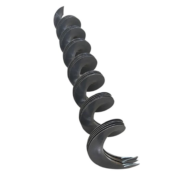 Stainless steel spiral blade for wood pellet auger kit pellet feeder replacement - Image 2