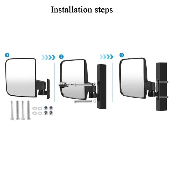 Tractor Mirrors for Loaders, Boomers & Forklifts