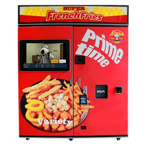 Unmanned French Fry Vending Machine