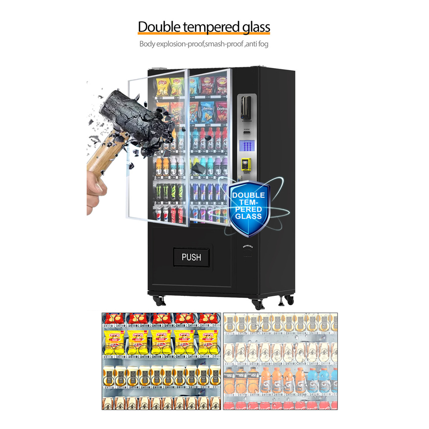 Вендинг Машини за Храна Напитки Автомати за Снек и Закуски