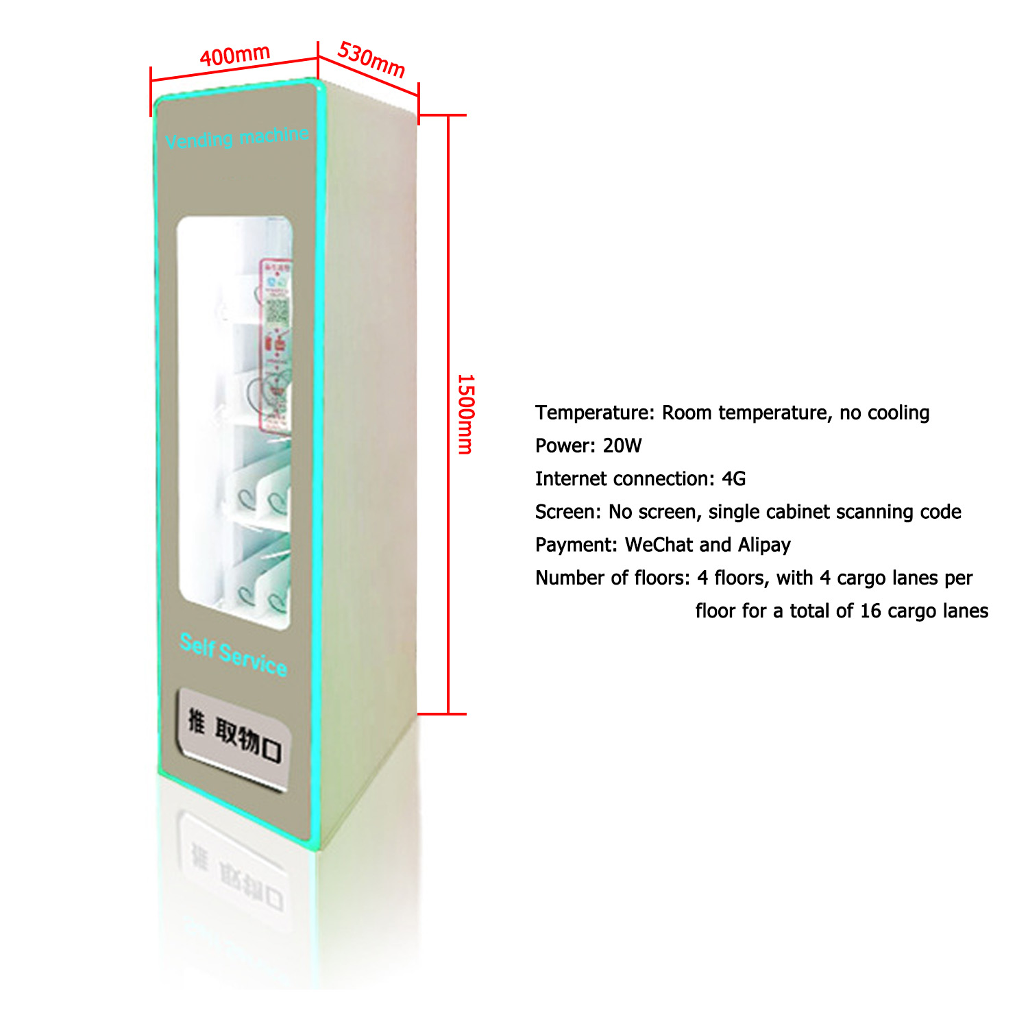 Dryckesautomat Snackautomaten