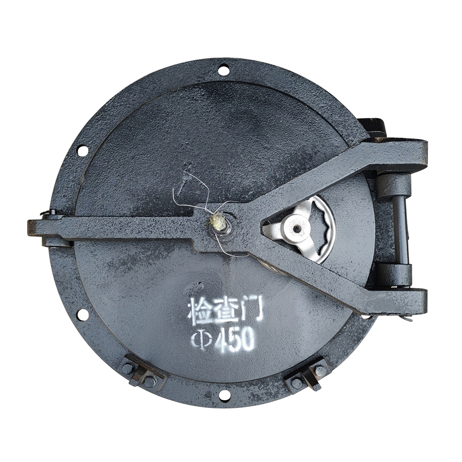 Чугунная дверца для котла круглая дверца для доступа