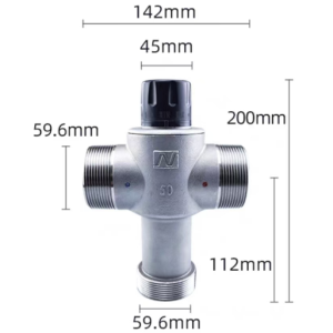 Thermostatic mixing valve shower mixer hot code water DN50 for faucet shower taps kitchen bathtub bath