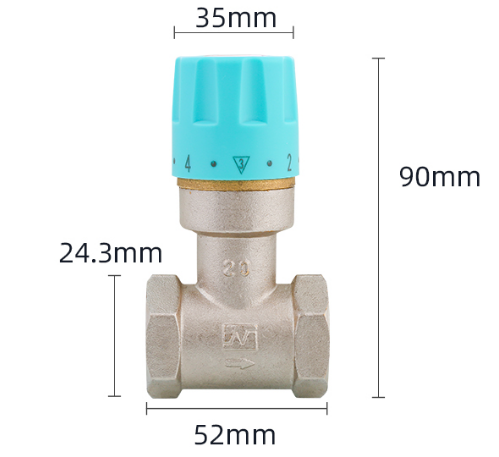 Return Water Temperature Control Valve for HVAC Systems