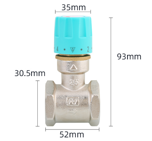 Return Water Temperature Control Valve for HVAC Systems
