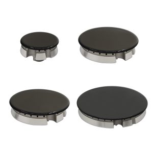 1 Set Gas Stove Burner Lid for Oven Gas Hob Burner Flame Surface Gas Stove and Burner Head for Defendi Stove Top Covers Replacement