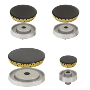 1 Set Burner Cap for BALAY, FAGOR, TEKA Kitchen Gas Stove Burners, Grills and Baking Trays High Cooking Performance Stove Lids