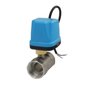 2-way motor ball valve 24V 3-wire - electric ball valve 220V two-way motor valve 1/2 3/4 1 1-1/4 1-1/2 2 inches