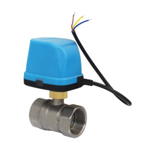 2-way motor ball valve 5V 12V 24V 3-wire - electric ball valve 220V two-way motor valve 1/2 3/4 1 1-1/4 1-1/2 2 inches